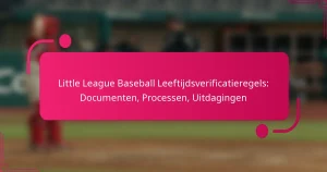 Little League Baseball Leeftijdsverificatieregels: Documenten, Processen, Uitdagingen